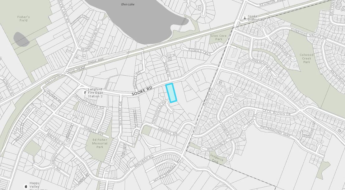 Sooke Road Apartments - CRD Map