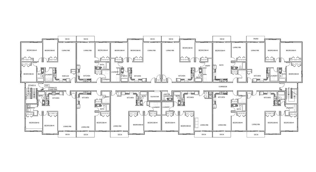Courtenay BC Apartments - Floor Plans